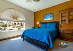 La ventana del mar beachfront Condo 75-4 master bedroom with California King and beach view